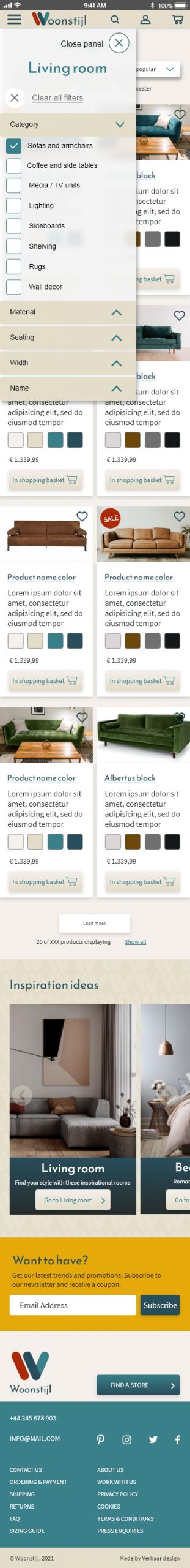 categorypage met filters